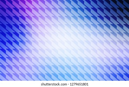 Light Pink, Blue vector template with repeated sticks. Lines on blurred abstract background with gradient. Smart design for your business advert.