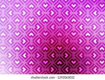 Light Pink, Blue vector template with repeated sticks. Shining colored illustration with narrow lines. Backdrop for TV commercials.