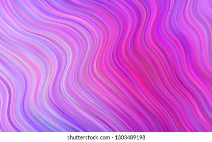 Light Pink, Blue vector template with bubble shapes. Geometric illustration in marble style with gradient.  The template for cell phone backgrounds.