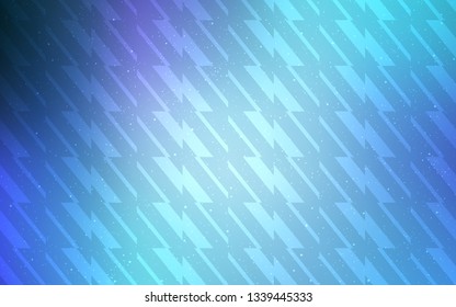 Light Pink, Blue vector template with repeated sticks. Shining colored illustration with sharp stripes. Pattern for ads, posters, banners.