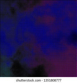 Light Pink, Blue vector template with circles. Illustration with set of shining colorful abstract spheres. Design for posters, banners.