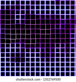 Light Pink, Blue vector template with rectangles. Rectangles with colorful gradient on abstract background. Pattern for busines booklets, leaflets