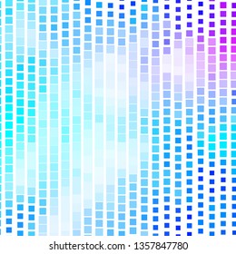 Light Pink, Blue vector template with rectangles. New abstract illustration with rectangular shapes. Pattern for websites, landing pages.