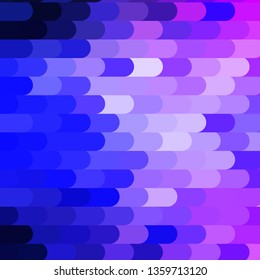 Light Pink, Blue vector template with lines. Colorful gradient illustration with abstract flat lines. Pattern for ads, commercials.