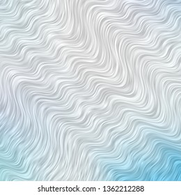 Light Pink, Blue vector template with curves. Gradient illustration in simple style with bows. Template for cellphones.