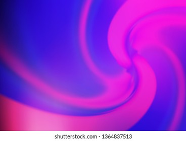 Light Pink, Blue vector template with bubble shapes. Geometric illustration in marble style with gradient.  Textured wave pattern for backgrounds.