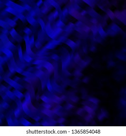 Light Pink, Blue vector template with wry lines. Abstract illustration with bandy gradient lines. Smart design for your promotions.