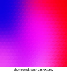 Light Pink, Blue vector template with lines. Gradient abstract design in simple style with sharp lines. Pattern for websites, landing pages.