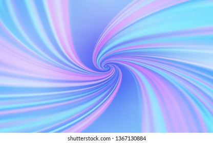 Light Pink, Blue vector template with wry lines. A circumflex abstract illustration with gradient. Elegant pattern for a brand book.