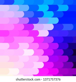 Light Pink, Blue vector template with lines. Repeated lines on abstract background with gradient. Pattern for websites, landing pages.
