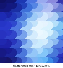 Light Pink, Blue vector template with lines. Colorful gradient illustration with abstract flat lines. Best design for your posters, banners.