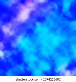 Light Pink, Blue vector template with sky, clouds. Colorful illustration with abstract gradient clouds. Template for websites.