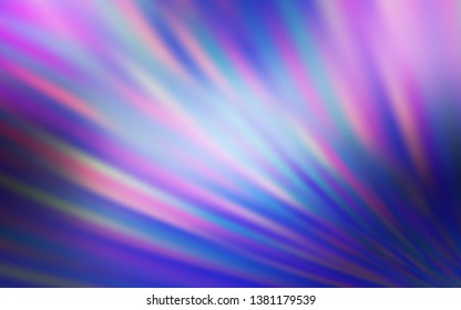 Light Pink, Blue vector template with repeated sticks. Lines on blurred abstract background with gradient. Pattern for your busines websites.