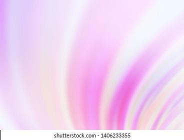 Light Pink, Blue vector template with abstract lines. Colorful abstract illustration with gradient lines. A completely new template for your business design.
