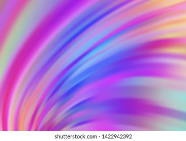 Light Pink, Blue vector template with bubble shapes. A sample with blurred bubble shapes. The best blurred design for your business.