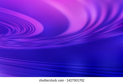 Light Pink, Blue vector template with lines. A shining illustration, which consists of curved lines. Pattern for your business design.