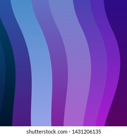 Light Pink, Blue vector template with wry lines. Illustration in abstract style with gradient curved.  Best design for your ad, poster, banner.