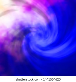 Light Pink, Blue vector template with sky, clouds. Illustration in abstract style with gradient clouds. Template for landing pages.