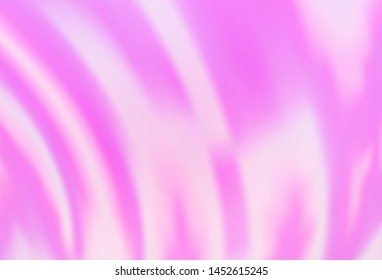 Light Pink, Blue vector template with lines, ovals. Creative illustration in halftone marble style with gradient. Pattern for your business design.
