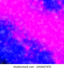 Light Pink, Blue vector template with circles. Modern abstract illustration with colorful circle shapes. Pattern for booklets, leaflets.
