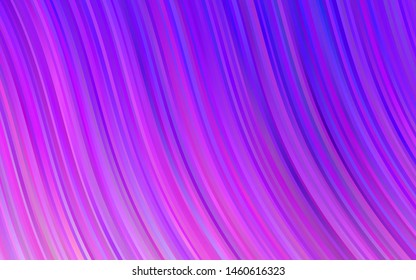 Light Pink, Blue vector template with abstract lines. Geometric illustration in marble style with gradient.  A completely new marble design for your business.