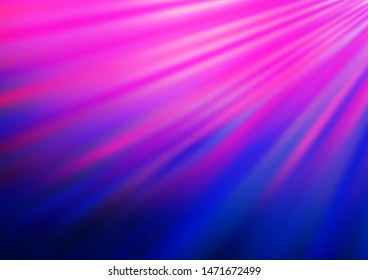 Light Pink, Blue vector template with repeated sticks. Modern geometrical abstract illustration with staves. Smart design for your business advert.