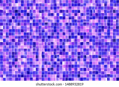 Light Pink, Blue vector template with rhombus. Beautiful illustration with rectangles and squares. Smart design for your business advert.