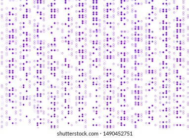 Light Pink, Blue vector template with circles. Glitter abstract illustration with blurred drops of rain. Pattern for beautiful websites.