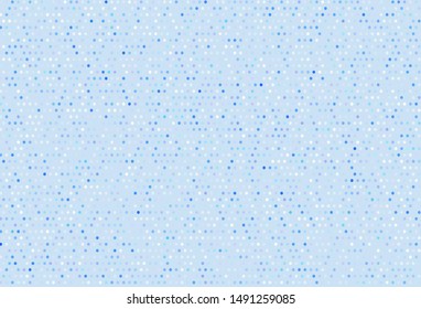 Light Pink, Blue vector template with circles. Beautiful colored illustration with blurred circles in nature style. Pattern for textures of wallpapers.