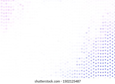 Light Pink, Blue vector template with lines. Shining colorful illustration in simple style. Brand new design for your ads, poster, banner.