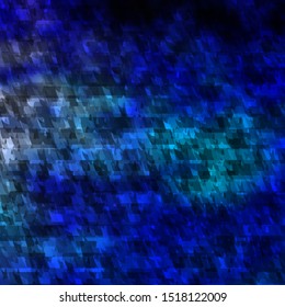 Light Pink, Blue vector template with lines, triangles. Colorful illustration with triangles in simple style. Template for wallpapers.