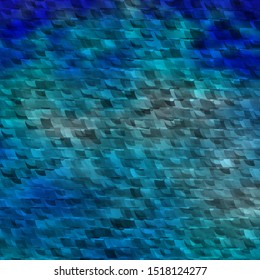 Light Pink, Blue vector template with crystals, triangles. Decorative design in abstract style with triangles. Template for wallpapers.
