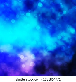 Light Pink, Blue vector template with circles. Abstract decorative design in gradient style with bubbles. New template for a brand book.