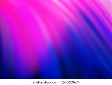 Light Pink, Blue vector template with bubble shapes. Creative geometric illustration in marble style with gradient. The best blurred design for your business.
