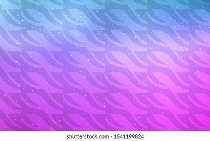 Light Pink, Blue vector template with repeated sticks. Blurred decorative design in simple style with lines. Smart design for your business advert.