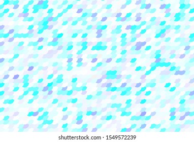 Light Pink, Blue vector template with circles. Beautiful colored illustration with blurred circles in nature style. Pattern for futuristic ad, booklets.