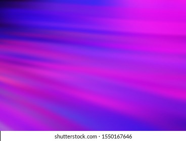 Light Pink, Blue vector template with bent lines. Brand new colored illustration in marble style with gradient. A completely new marble design for your business.