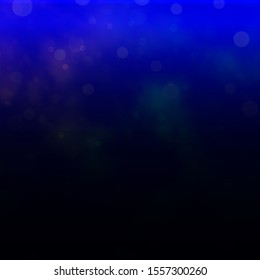 Light Pink, Blue vector template with circles. Colorful illustration with gradient dots in nature style. Pattern for business ads.