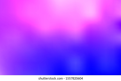 Light Pink, Blue vector template with curved lines. Creative geometric illustration in Origami style with gradient. Pattern for your business design.