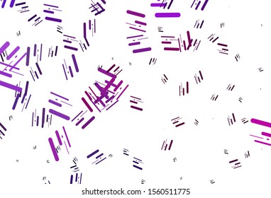 Light Pink, Blue vector template with repeated sticks. Shining colored illustration with narrow lines. Pattern for business booklets, leaflets.