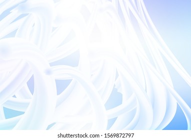 Light Pink, Blue vector template with wry lines. Glitter abstract illustration with wry lines. Elegant pattern for a brand book.