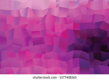 Light Pink, Blue vector template with square style. Illustration with set of colorful rectangles. Smart design for your business advert.