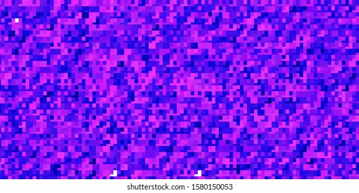 Light Pink, Blue vector template in rectangles. Abstract gradient illustration with rectangles. Design for your business promotion.