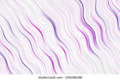 Light Pink, Blue vector template with lava shapes. An elegant bright illustration with gradient. A completely new memphis design for your business.
