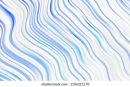 Light Pink, Blue vector template with bubble shapes. Shining illustration, which consist of blurred lines, circles. The template for cell phone backgrounds.