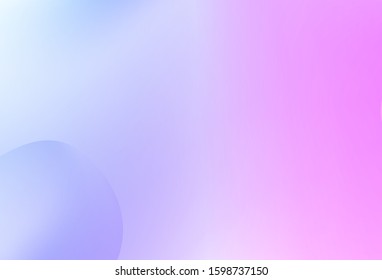 Light Pink, Blue vector template with lava shapes. Creative geometric illustration in memphis style with gradient. A new texture for your  ad, booklets, leaflets.