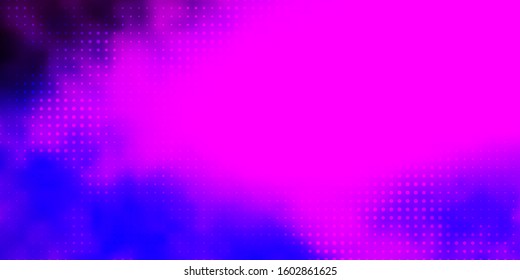 Light Pink, Blue vector template with circles. Abstract illustration with colorful spots in nature style. Pattern for wallpapers, curtains.