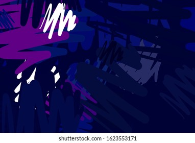 Light Pink, Blue vector template with repeated sticks. Glitter abstract illustration with colorful sticks. Pattern for your busines websites.