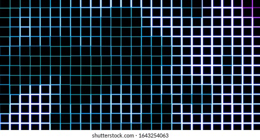 Light Pink, Blue vector template in rectangles. Illustration with a set of gradient rectangles. Modern template for your landing page.