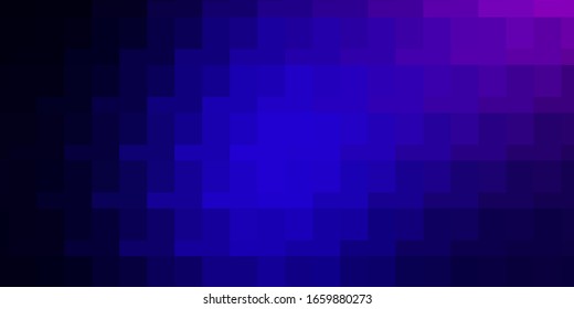 Light Pink, Blue vector template in rectangles. Abstract gradient illustration with rectangles. Pattern for business booklets, leaflets